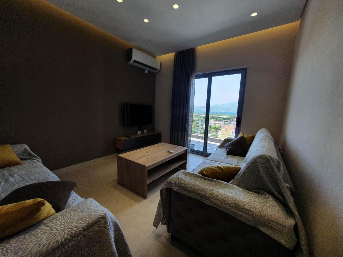 Mountain Meets Sea-Spectacular View In Orikum Apartment Экстерьер фото