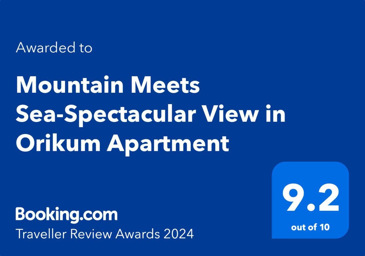 Mountain Meets Sea-Spectacular View In Orikum Apartment Экстерьер фото